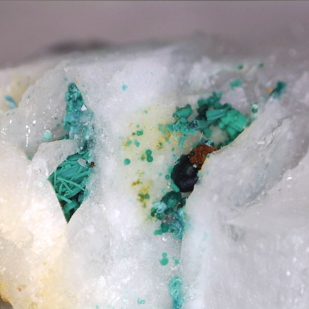malachite from clara mine, germany