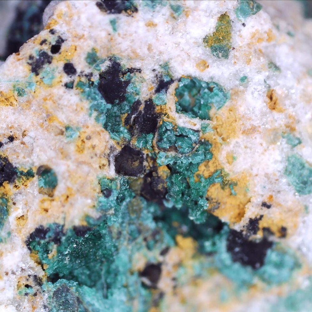 malachite from tistoulet mine, france