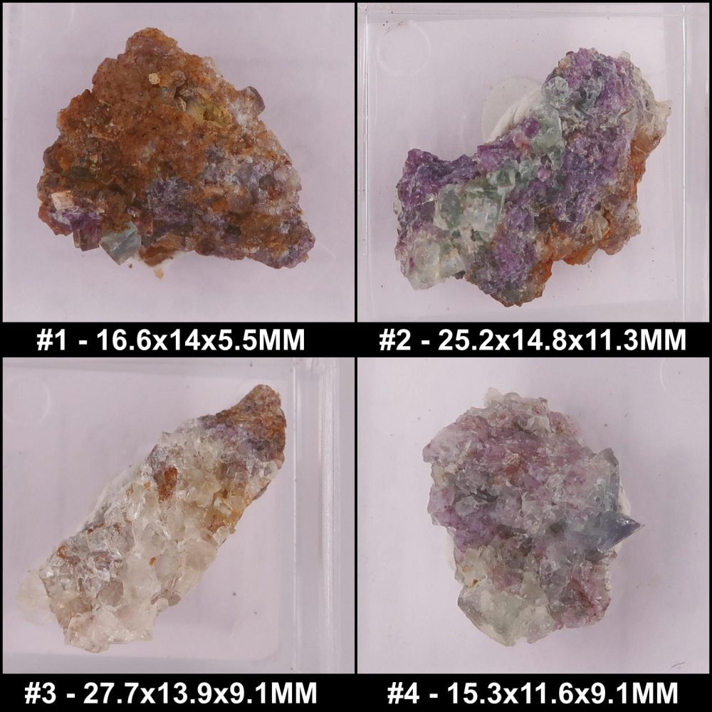 fluorite from okorusu mine, namibia