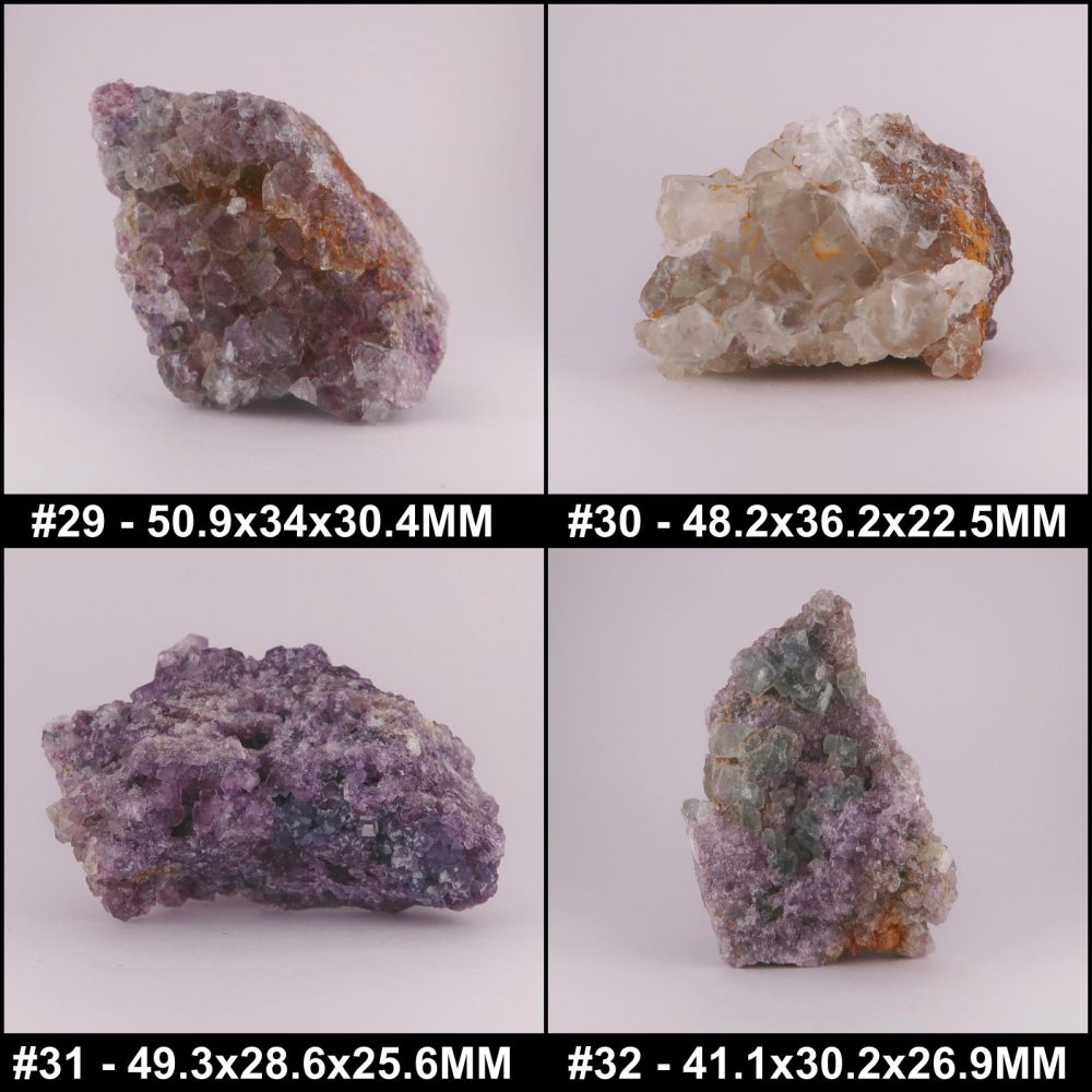 fluorite from okorusu mine, namibia