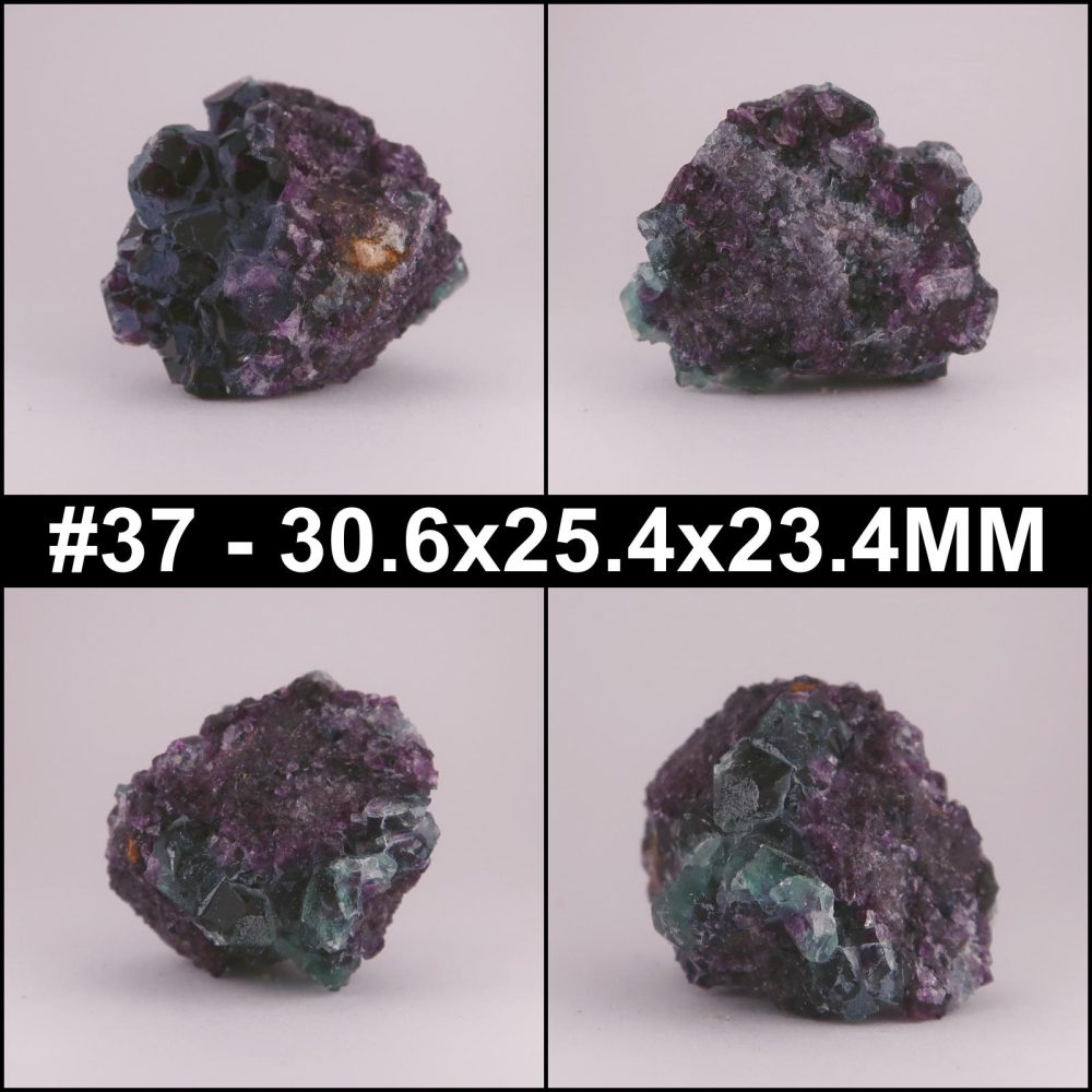 fluorite from okorusu mine, namibia
