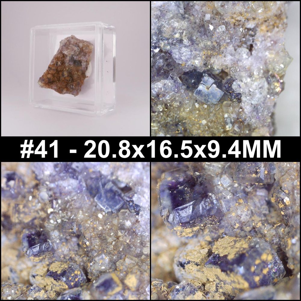 fluorite from okorusu mine, namibia