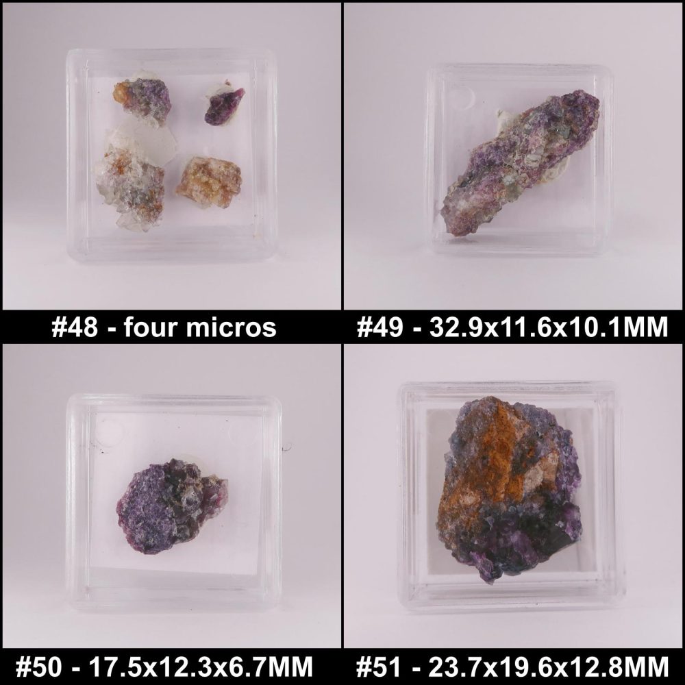fluorite from okorusu mine, namibia