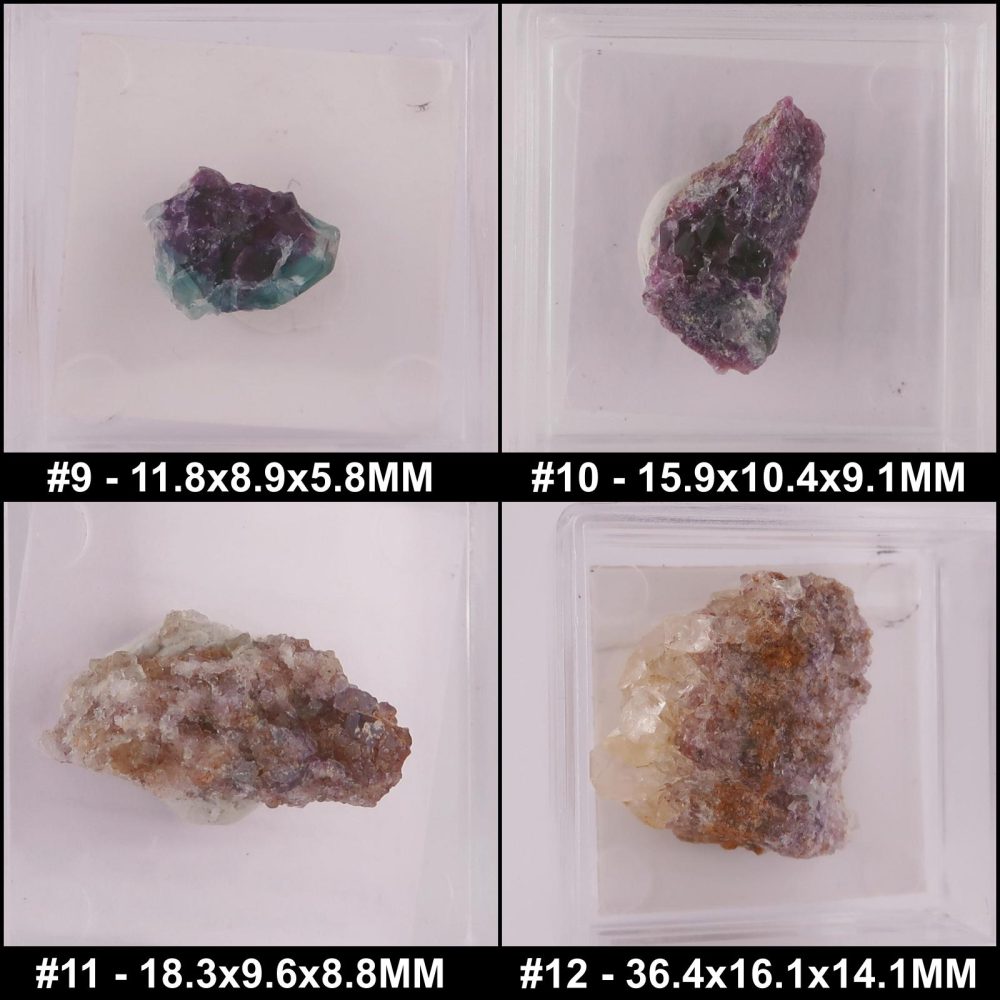 fluorite from okorusu mine, namibia