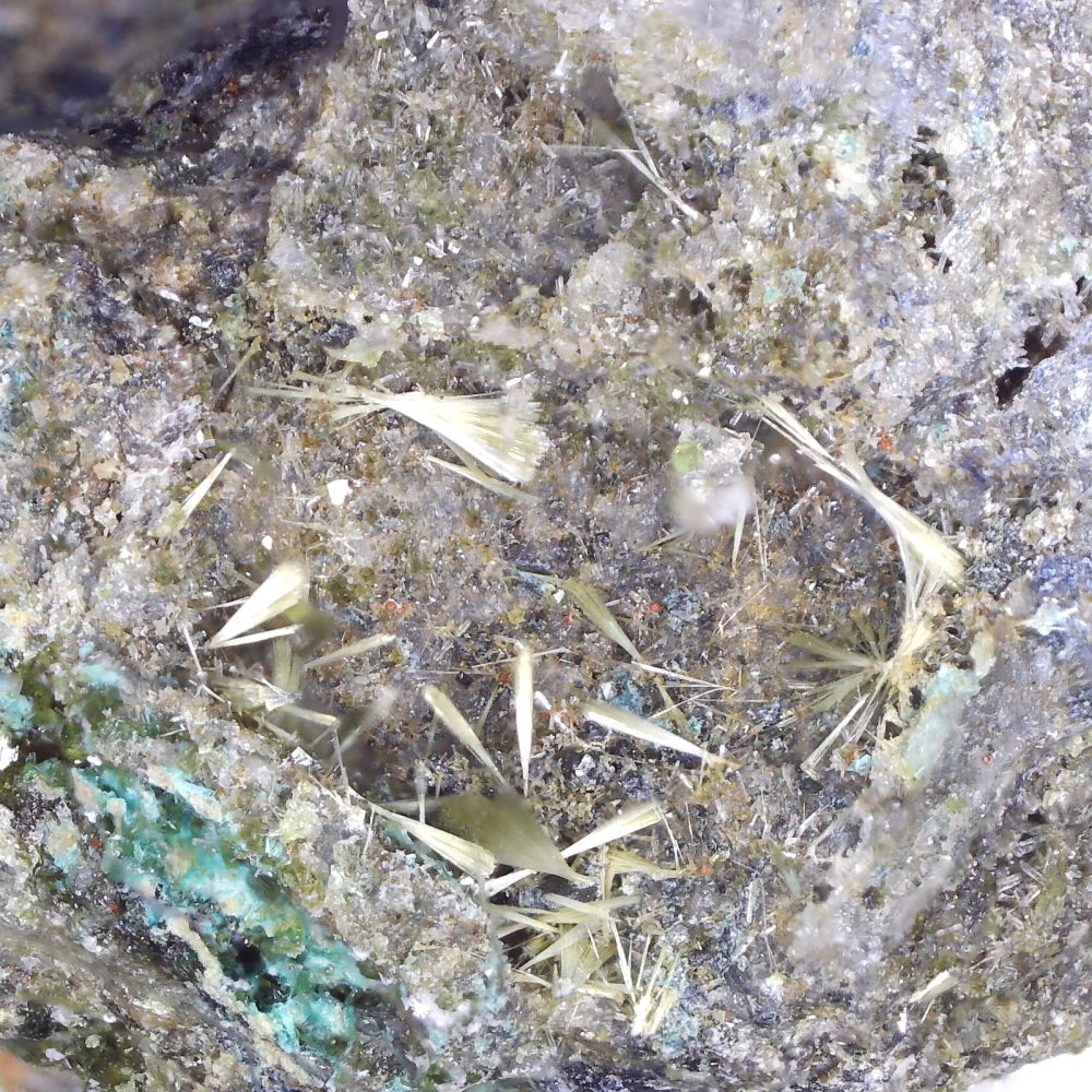 olivenite from ting tang mine, cornwall