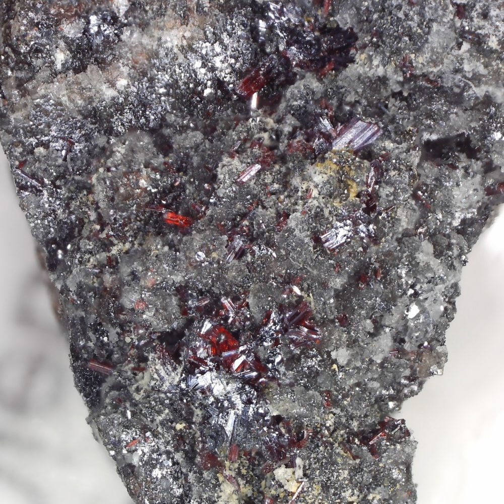proustite from imiter mine, morocco