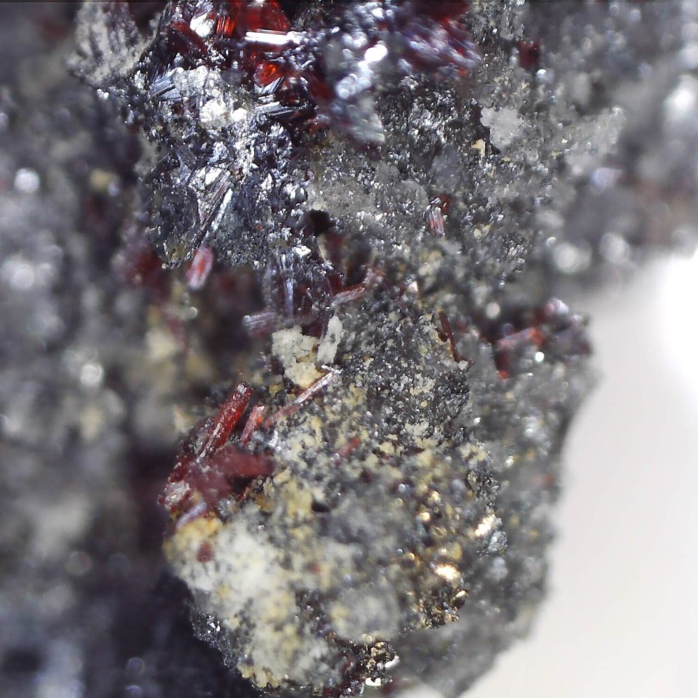 proustite from imiter mine, morocco