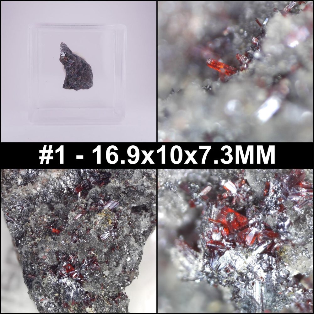 proustite from imiter mine, morocco