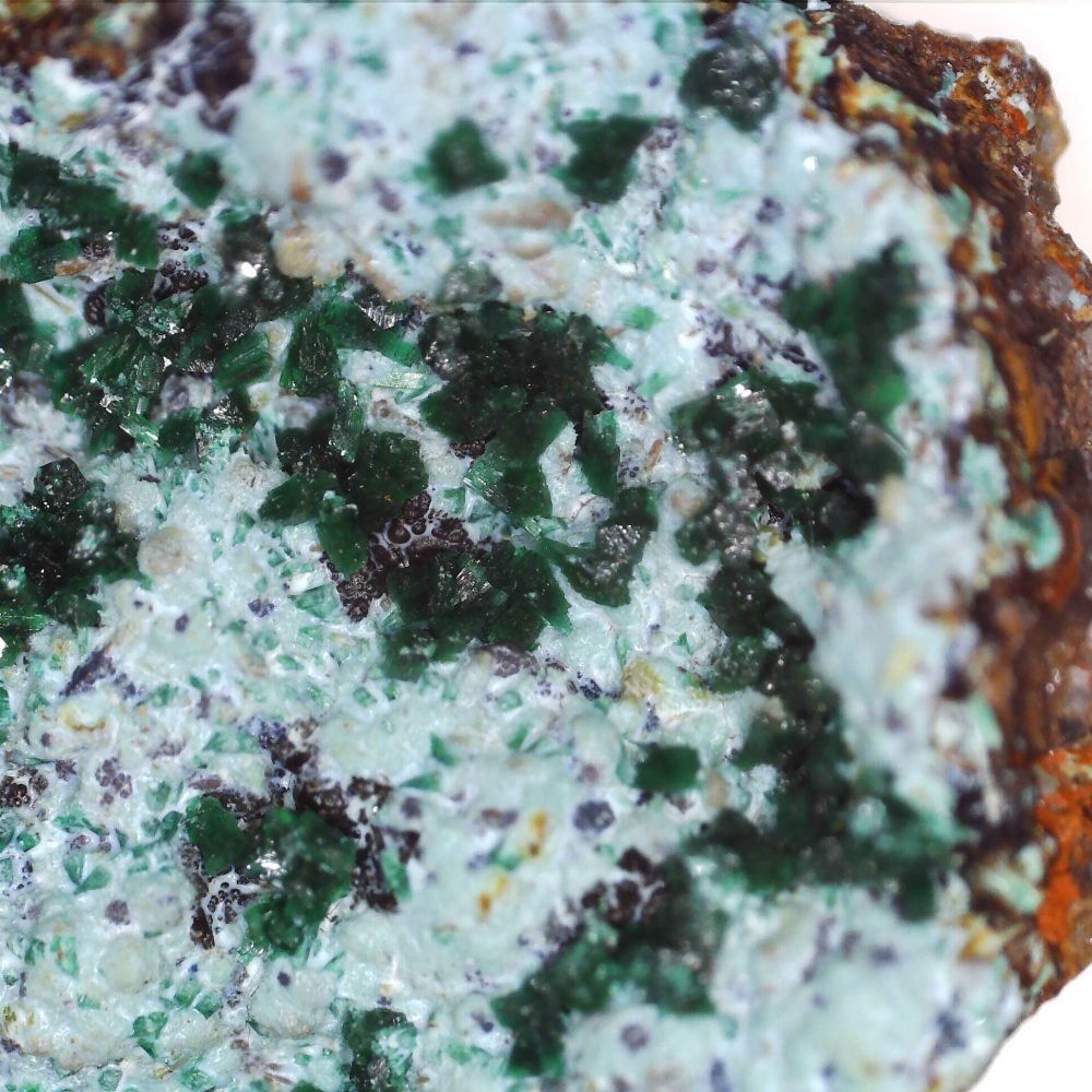 psuedomalachite and chrysocolla from desire mine, south africa