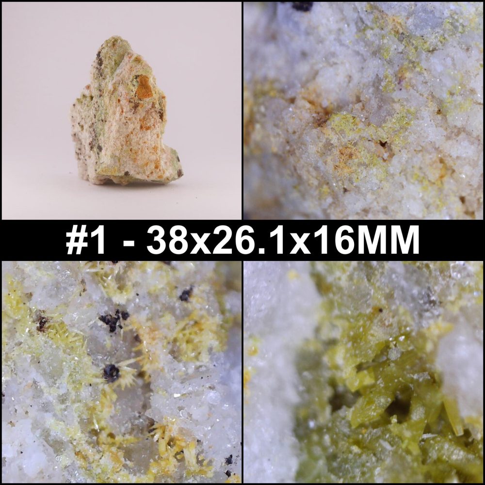 pyromorphite from glengonnar shaft, scotland