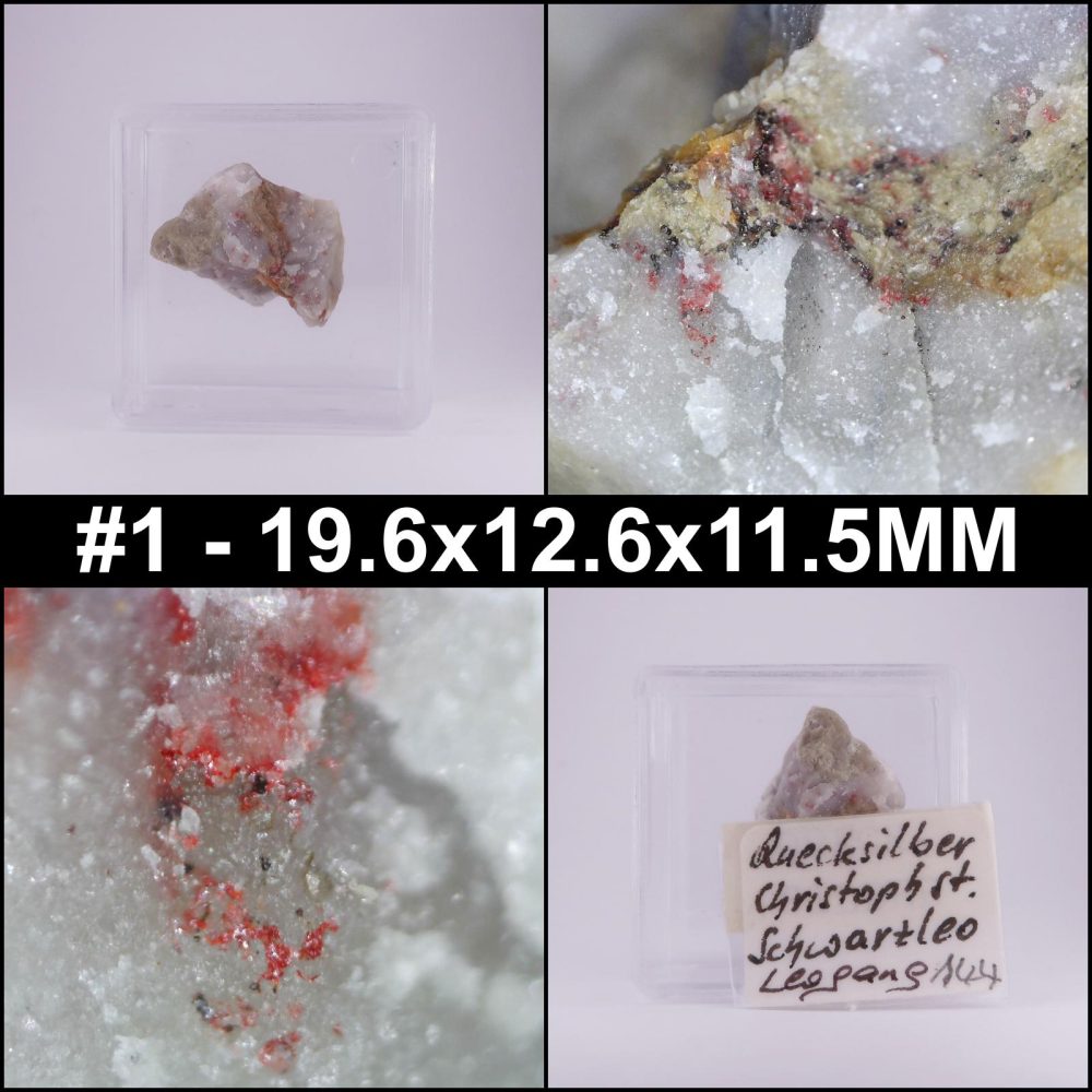 realgar from christoph adit, austria
