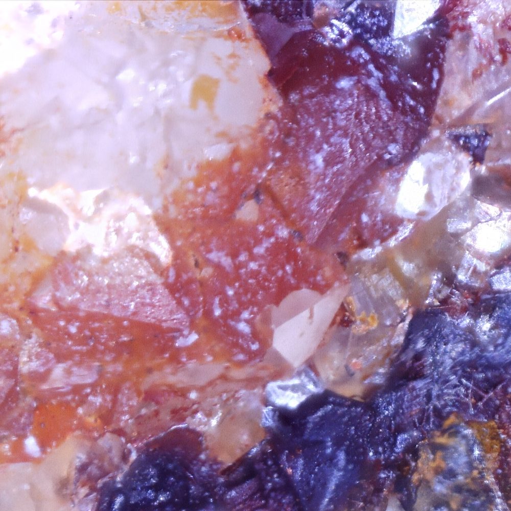 rhodochrosite from burdell gill, cumbria