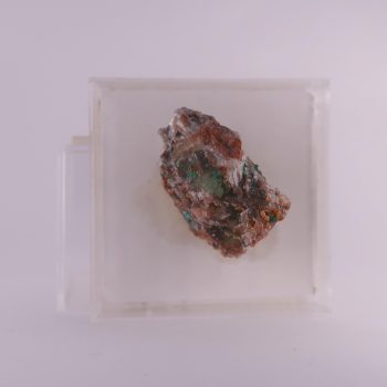 rosasite and adamite from vouves, greece