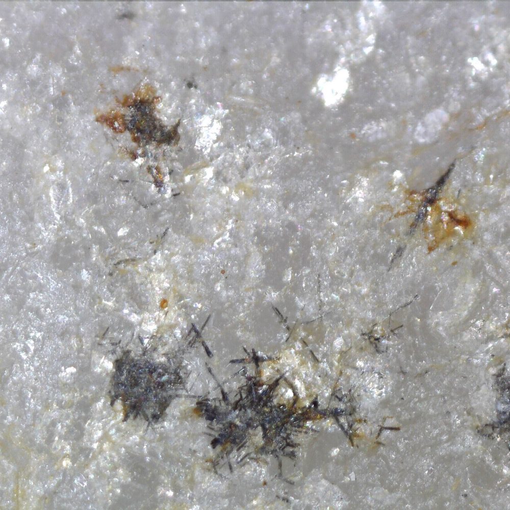 rutile from carrock mine, cumbria