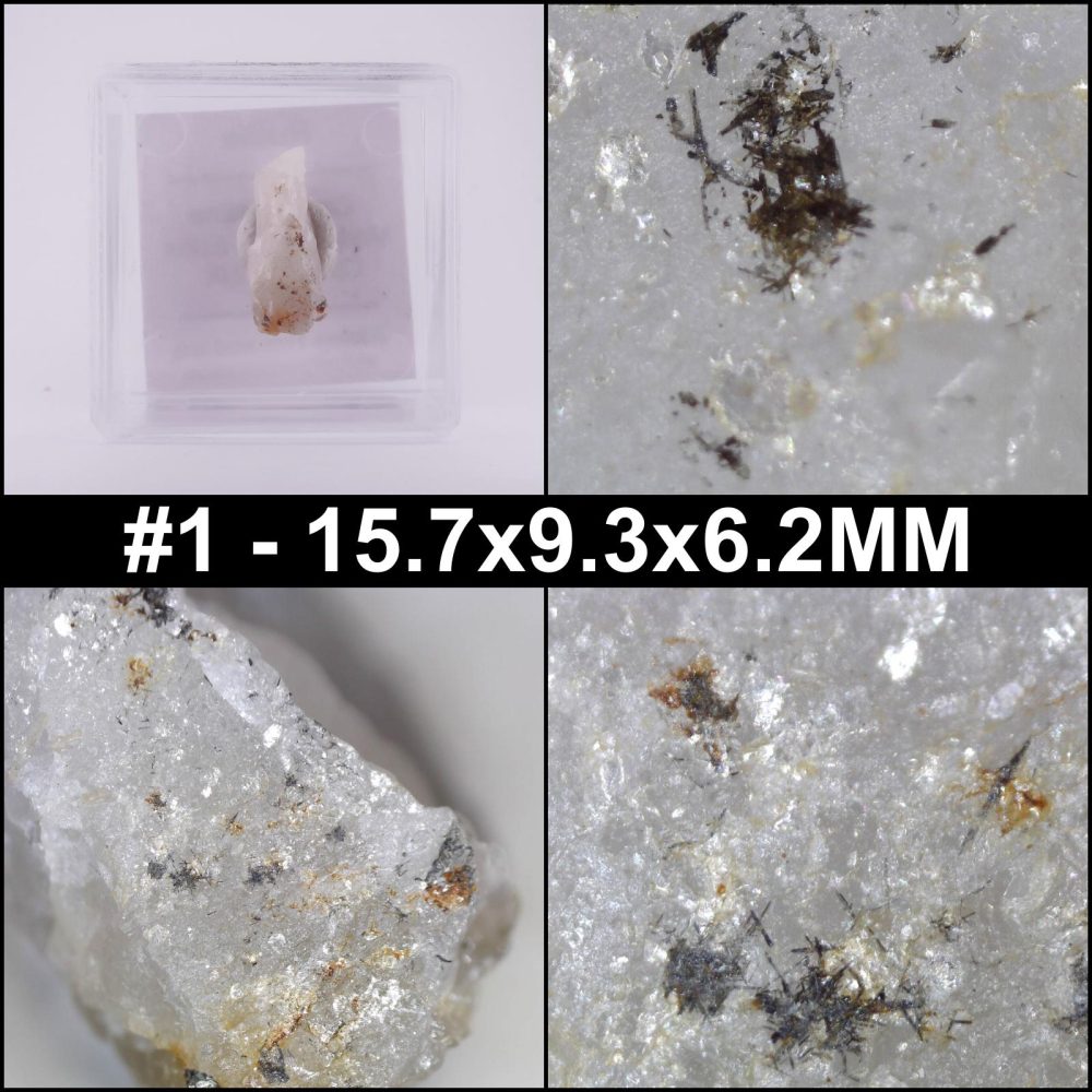 rutile from carrock mine, cumbria