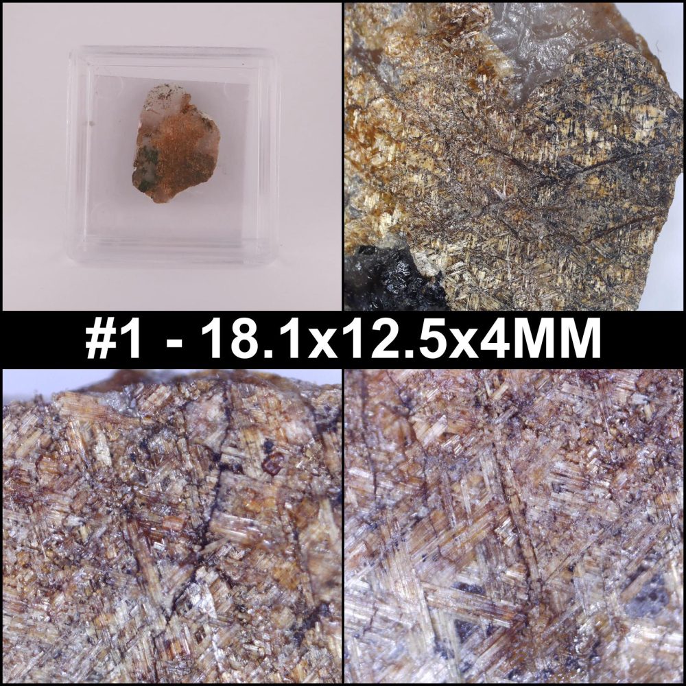 rutile from lanterdan quarry, cornwall