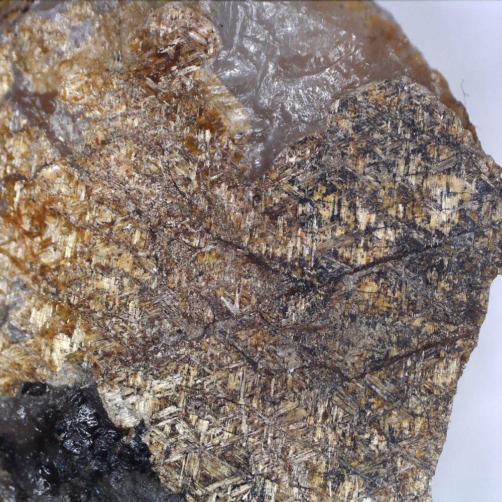rutile from lanterdan quarry, cornwall