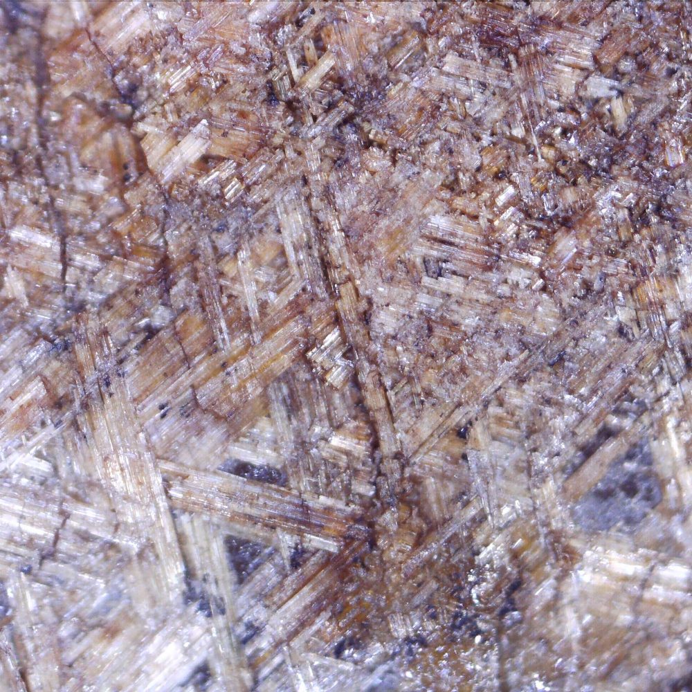 rutile from lanterdan quarry, cornwall