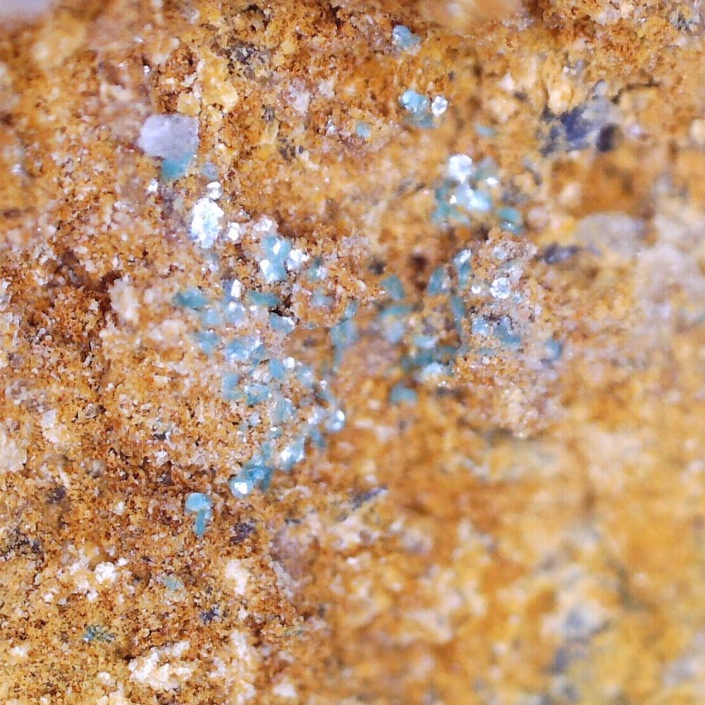 schulenbergite from ystrad einion mine, wales