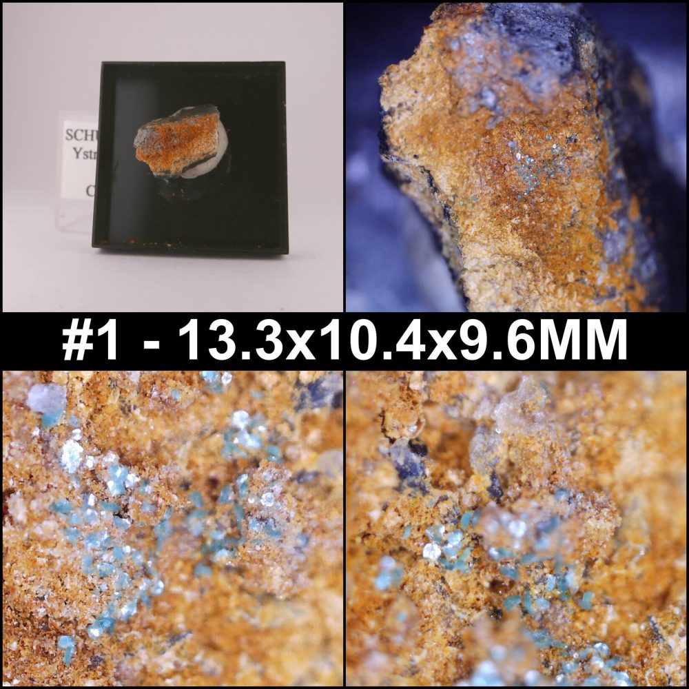 schulenbergite from ystrad einion mine, wales