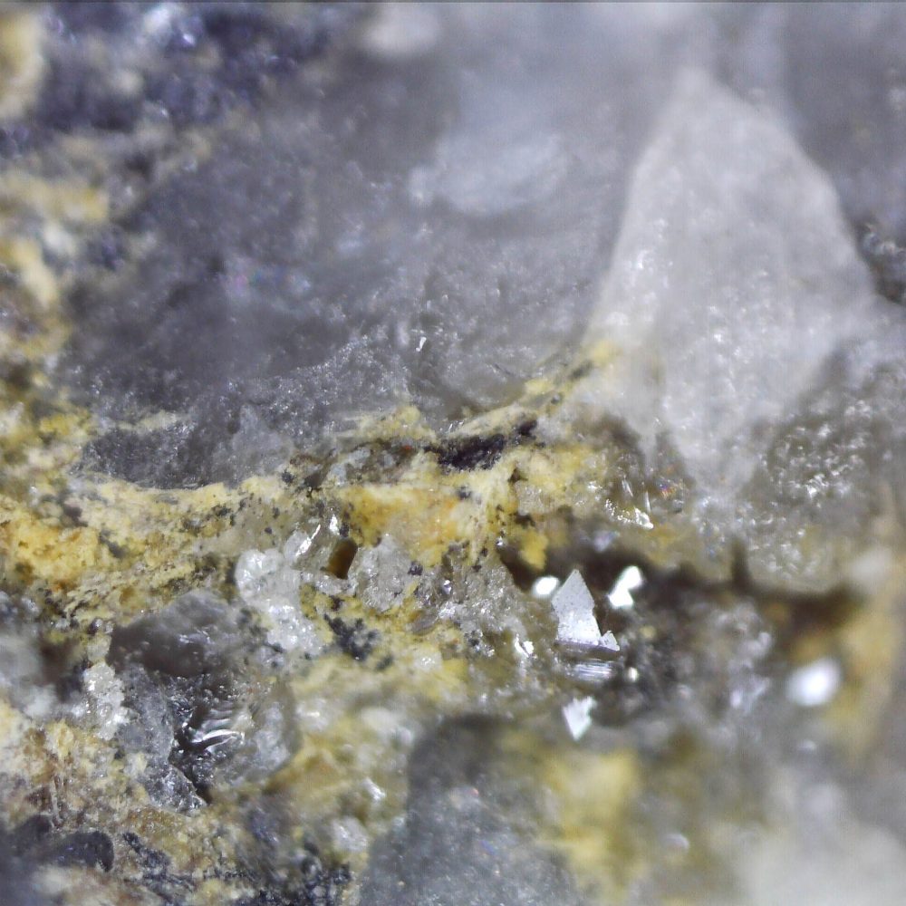 senarmontite from wet swine gill, cumbria