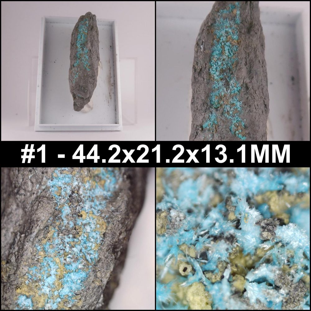 serpierite from ystrad einion mine, wales