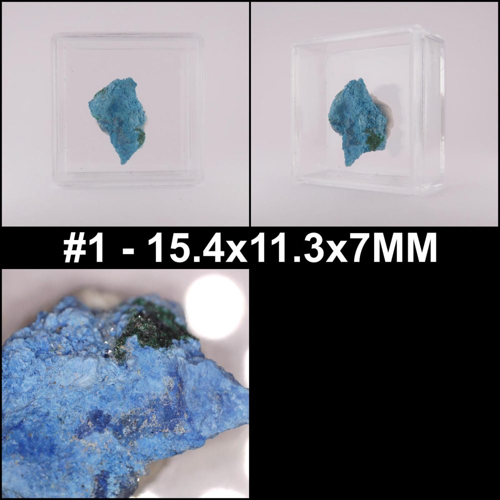 shattuckite from okenwasi mine, namibia