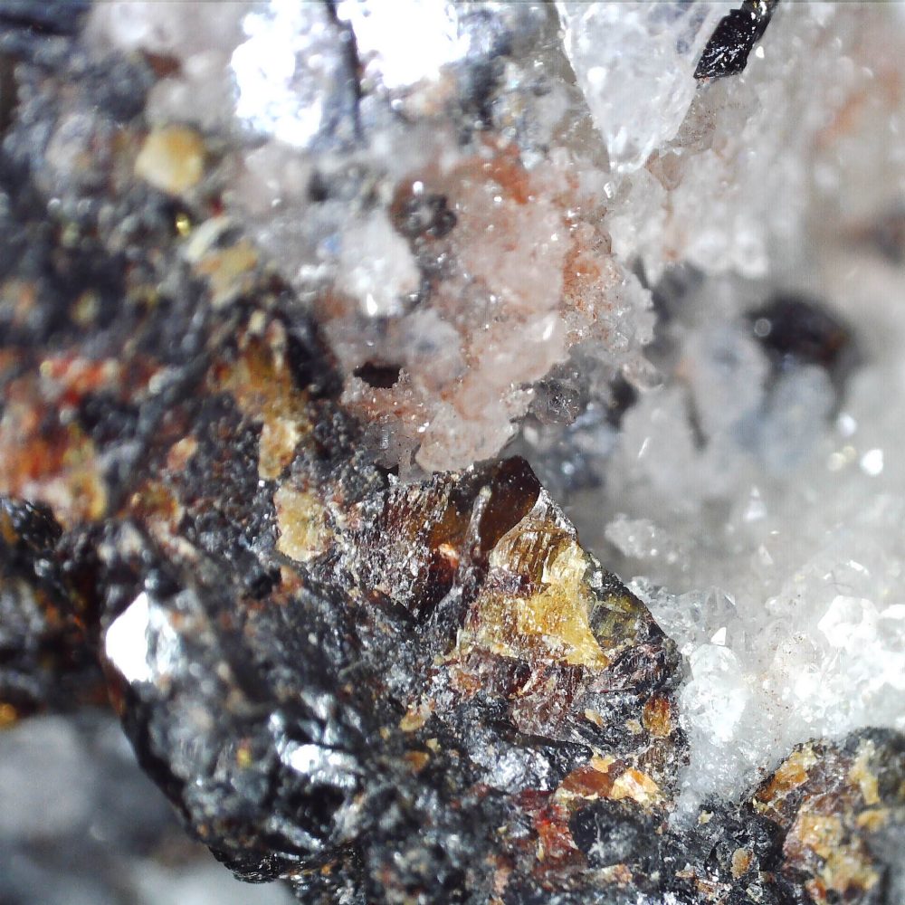 sphalerite from vrančice, czech republic