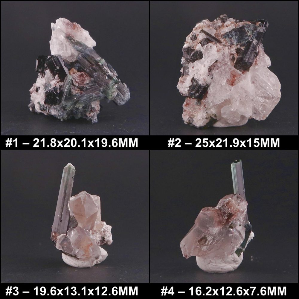 tourmaline and quartz from skardu, pakistan