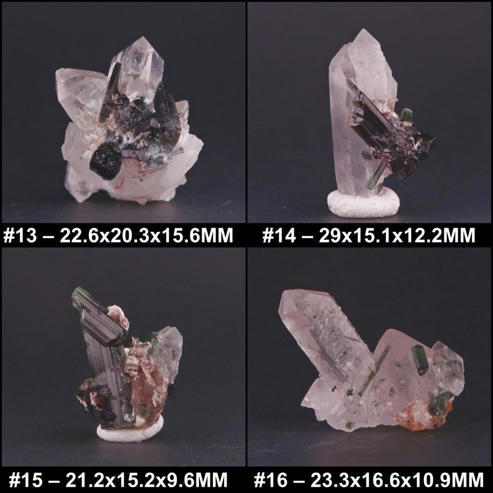tourmaline and quartz from skardu, pakistan