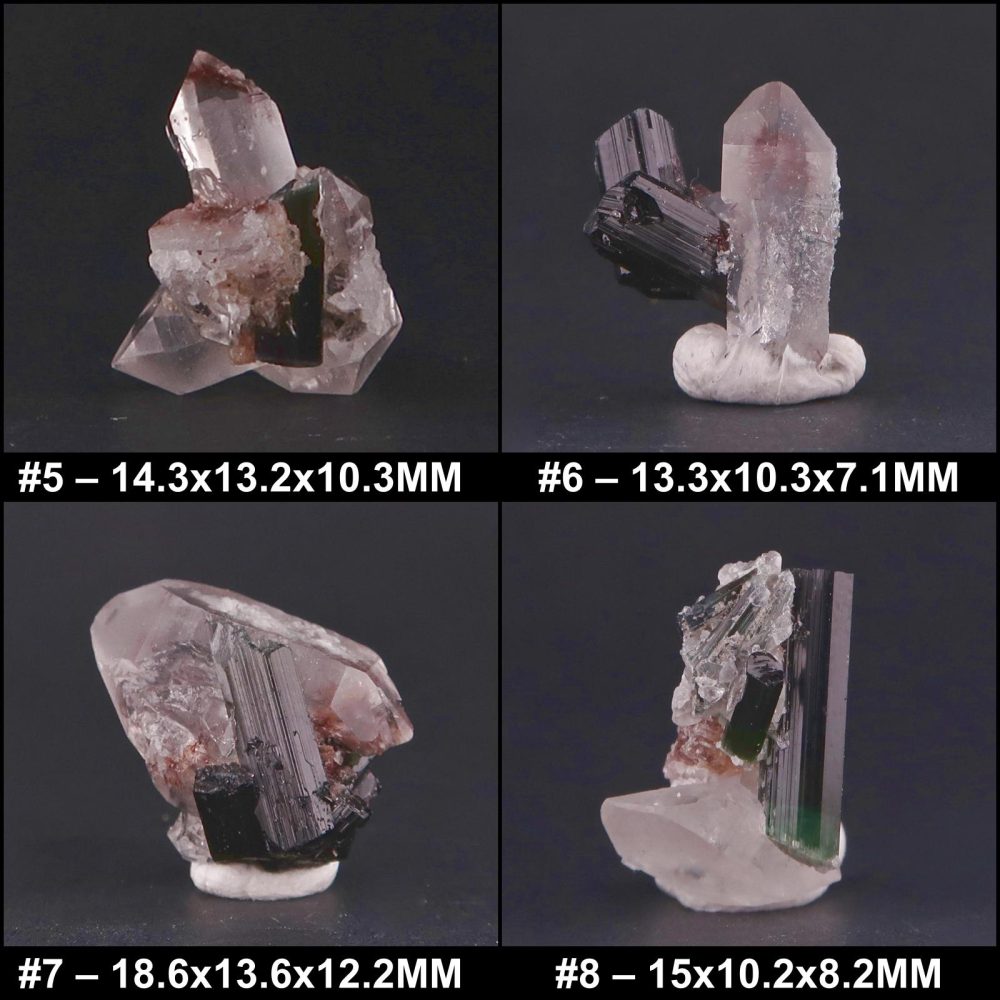 tourmaline and quartz from skardu, pakistan