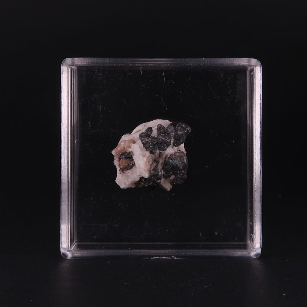 Willemite, Calcite, and Franklinite from Sterling Mine, USA