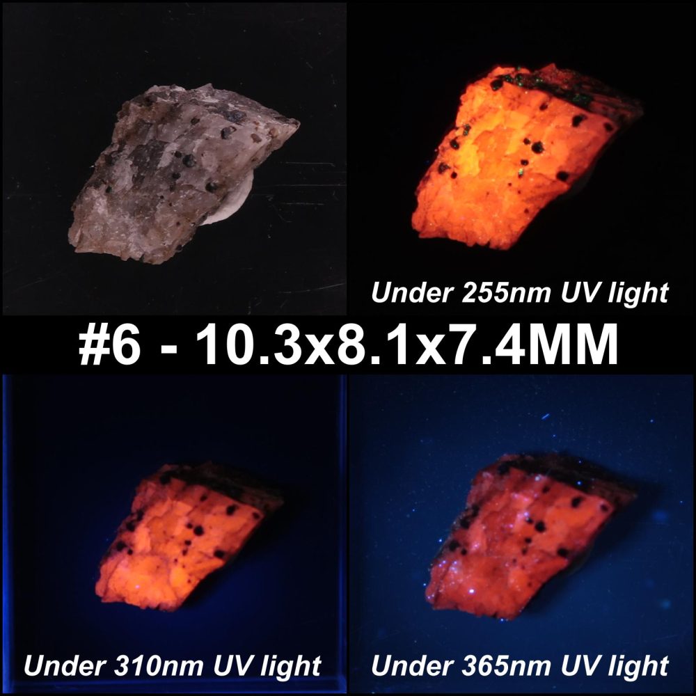 willemite, calcite, and franklinite from sterling mine, usa