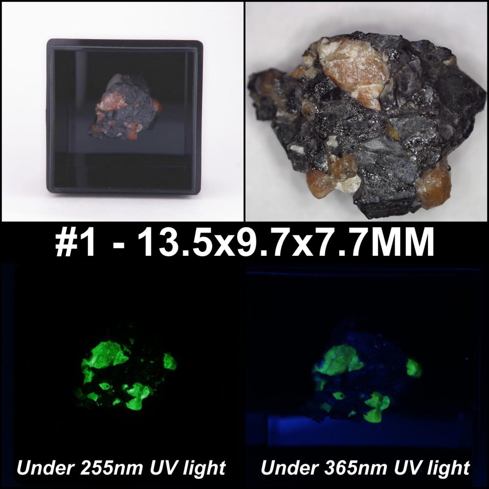 willemite in franklinite from sterling mine, usa
