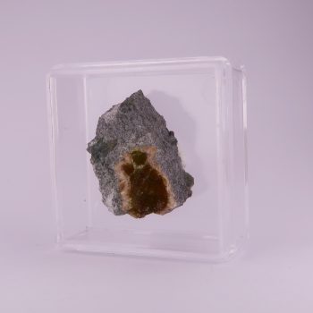 chabazite and epidote from sligachan quarry, scotland