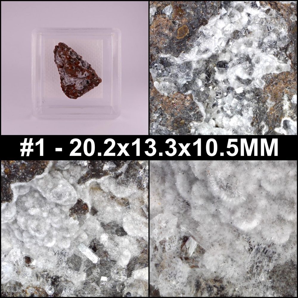 chabazite and offretite from gedern, germany