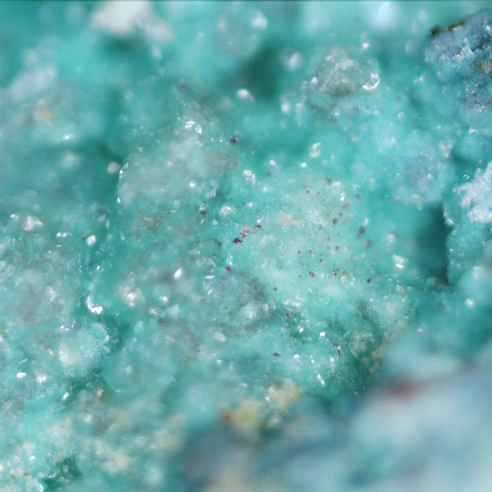 chalcophyllite from wheal gorland, cornwall