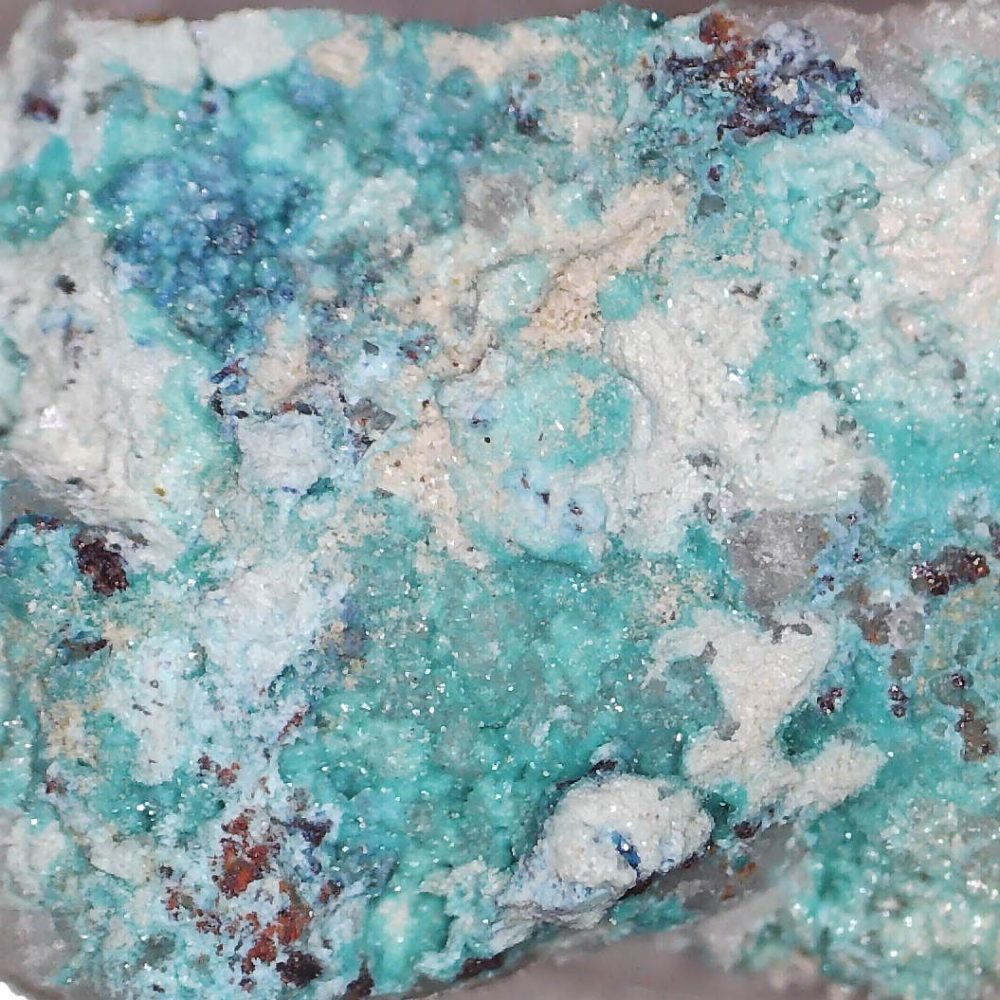 chalcophyllite from wheal gorland, cornwall