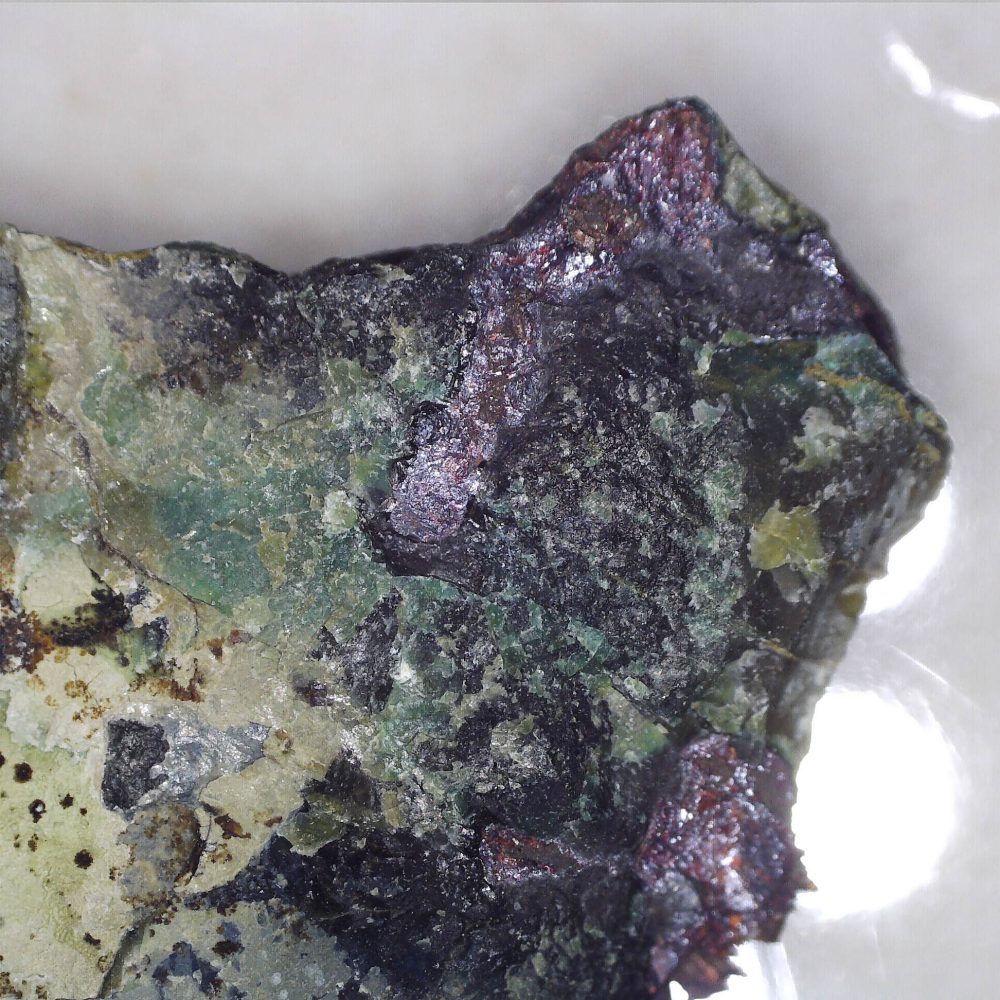 cuprite and serpentine from the lizard complex, cornwall