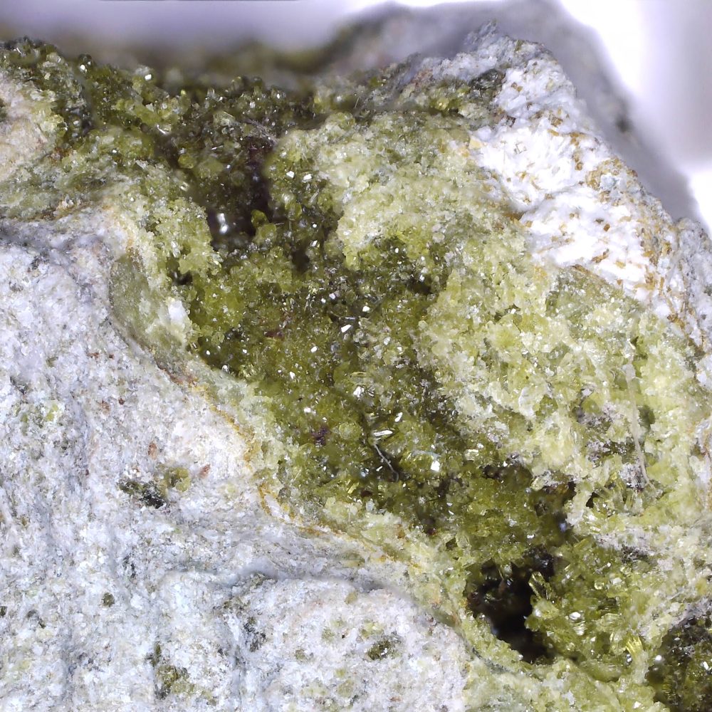 epidote from sligachan quarry, scotland