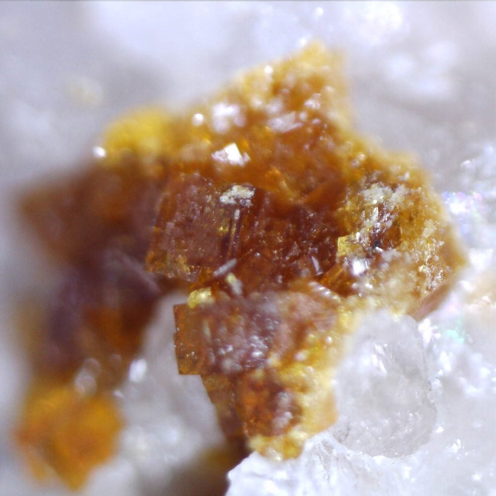ferberite and pharmacosiderite from hemerdon tungsten mine, devon