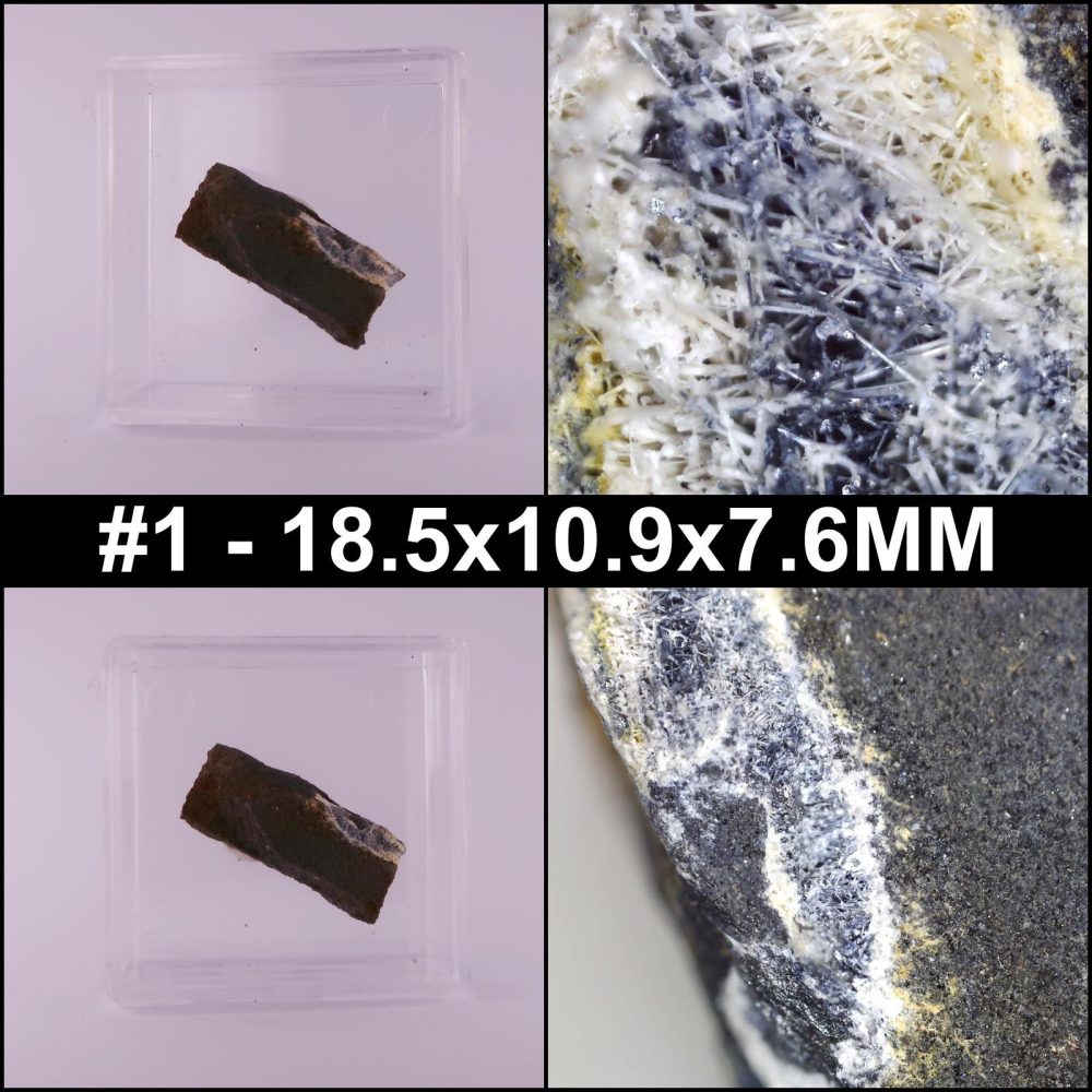 ferristrunzite and antimonite from ramsbeck, germany 