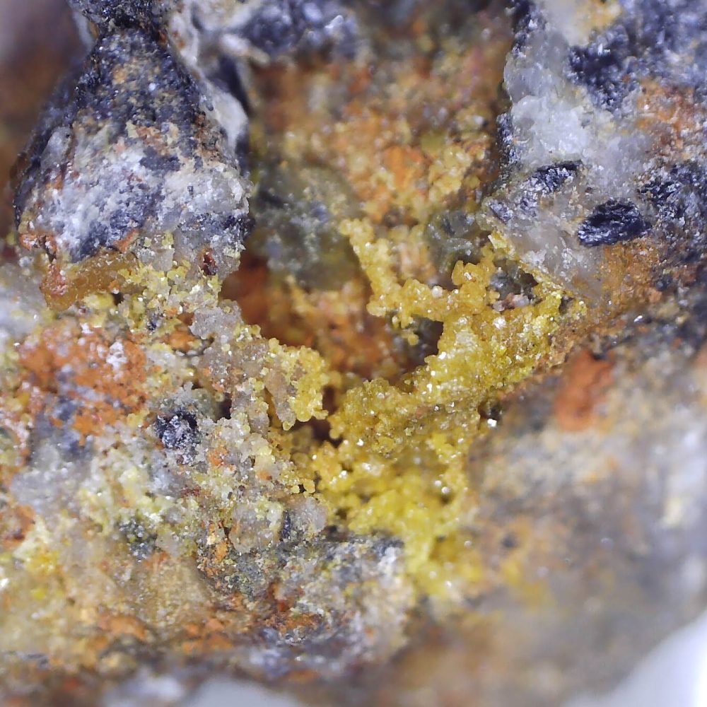 mimetite from arm o'grain, cumbria