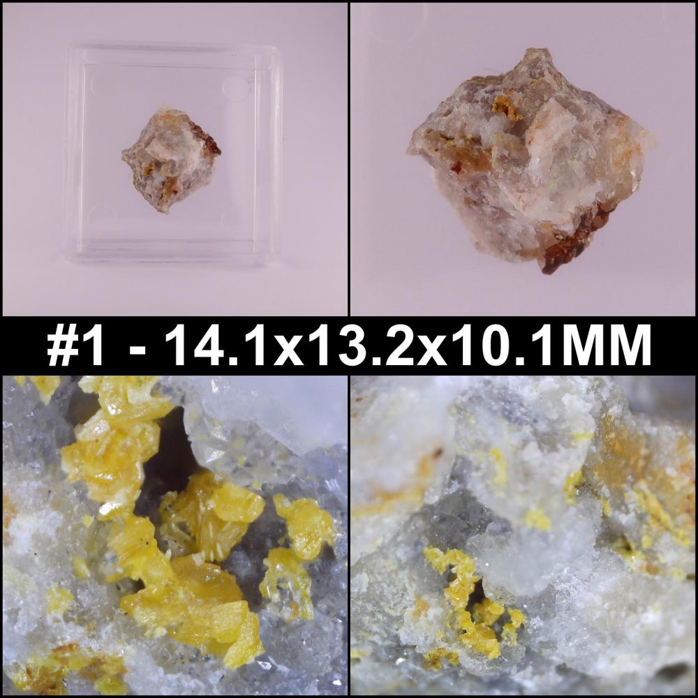 mimetite from arm o'grain, cumbria