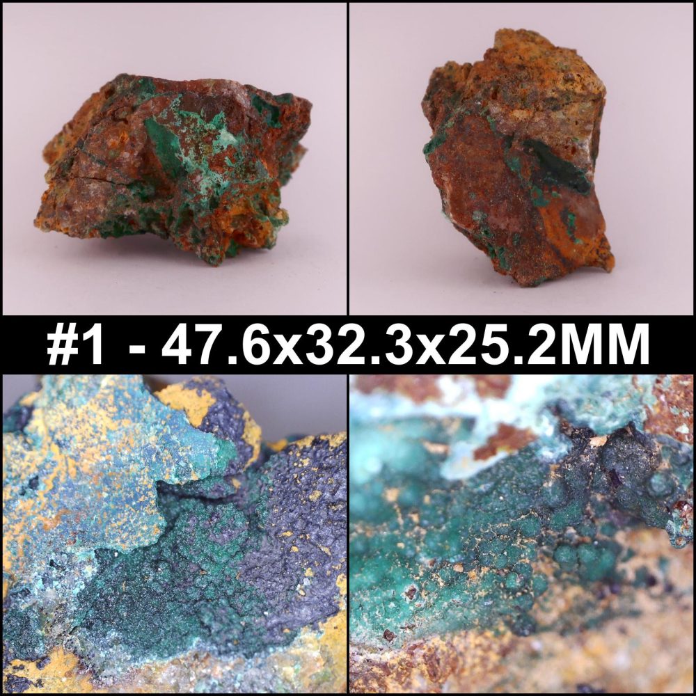 pseudomalachite from penberthy croft mine, cornwall