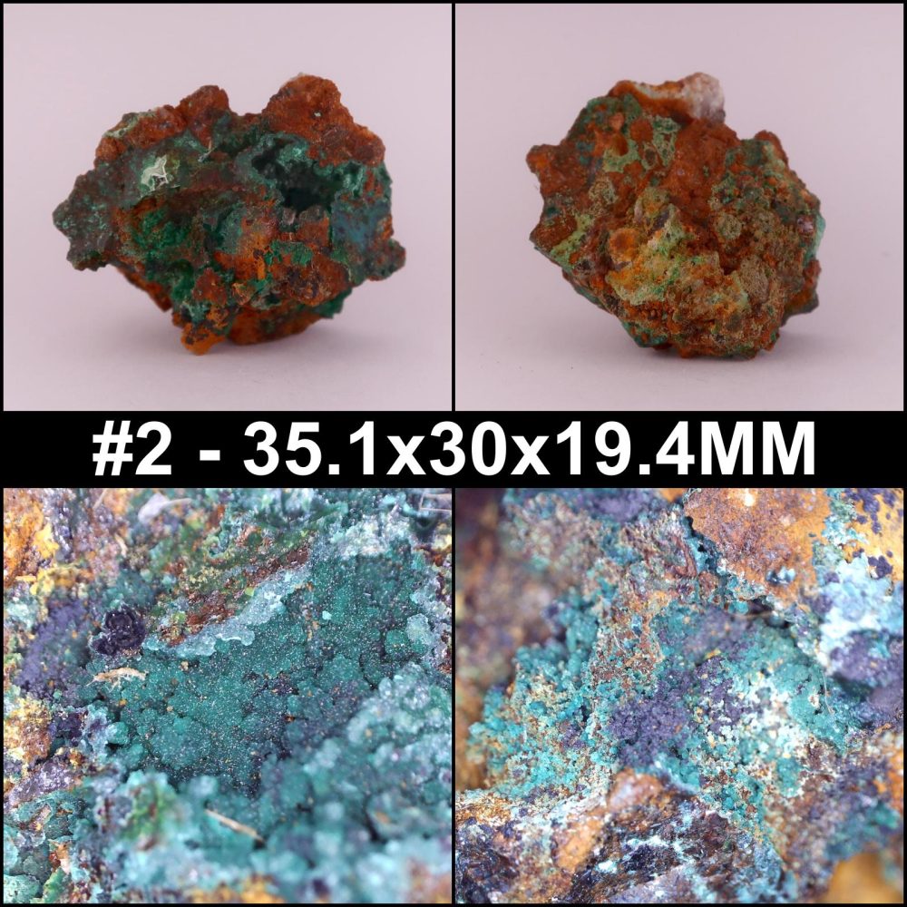 pseudomalachite from penberthy croft mine, cornwall