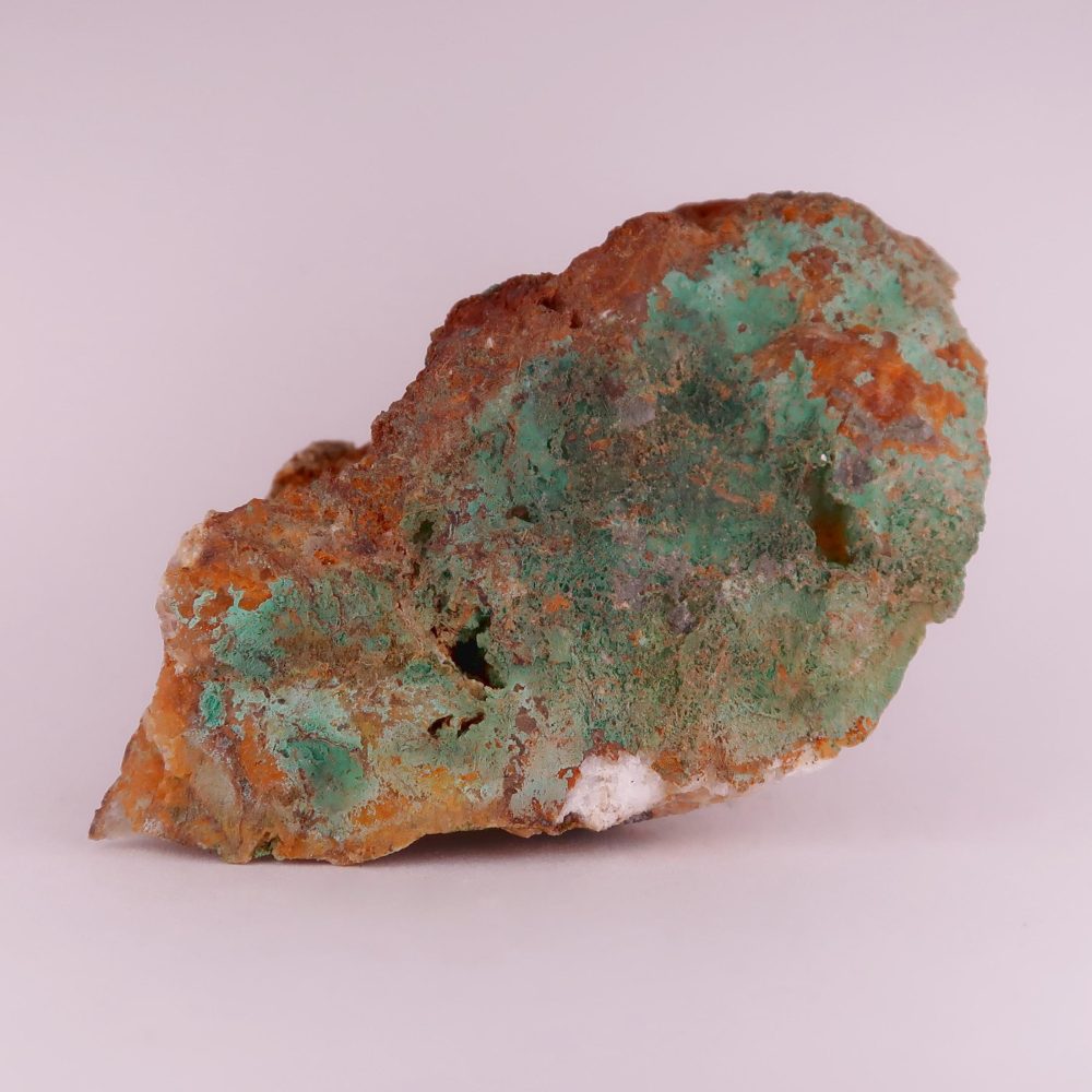 pseudomalachite from penberthy croft mine, cornwall