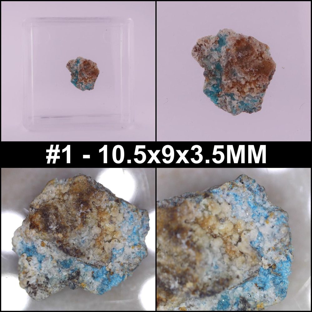 serpierite from middlecleugh upper level, cumbria collage