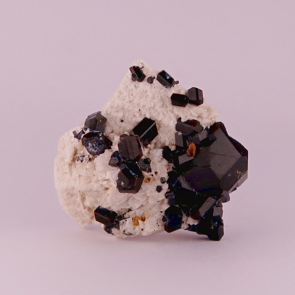 tourmaline specimens (schorl on feldspar)