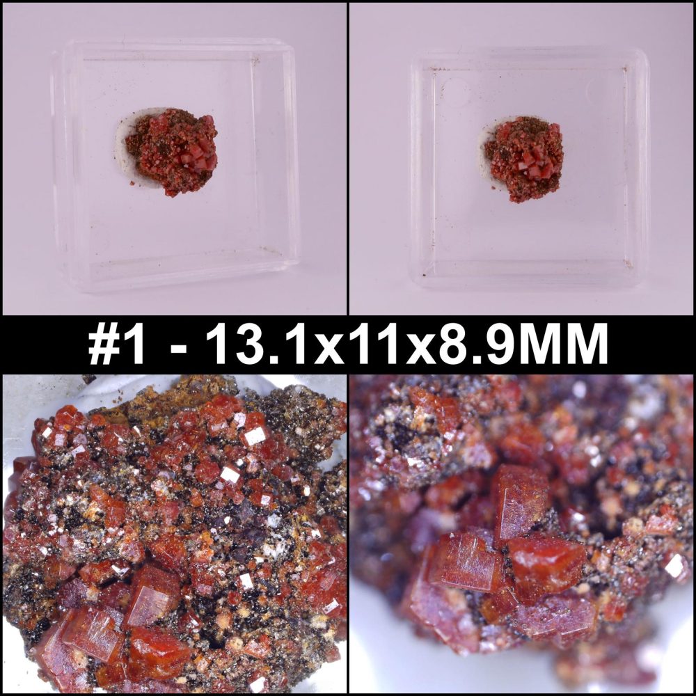vanadinite from apache mine, usa